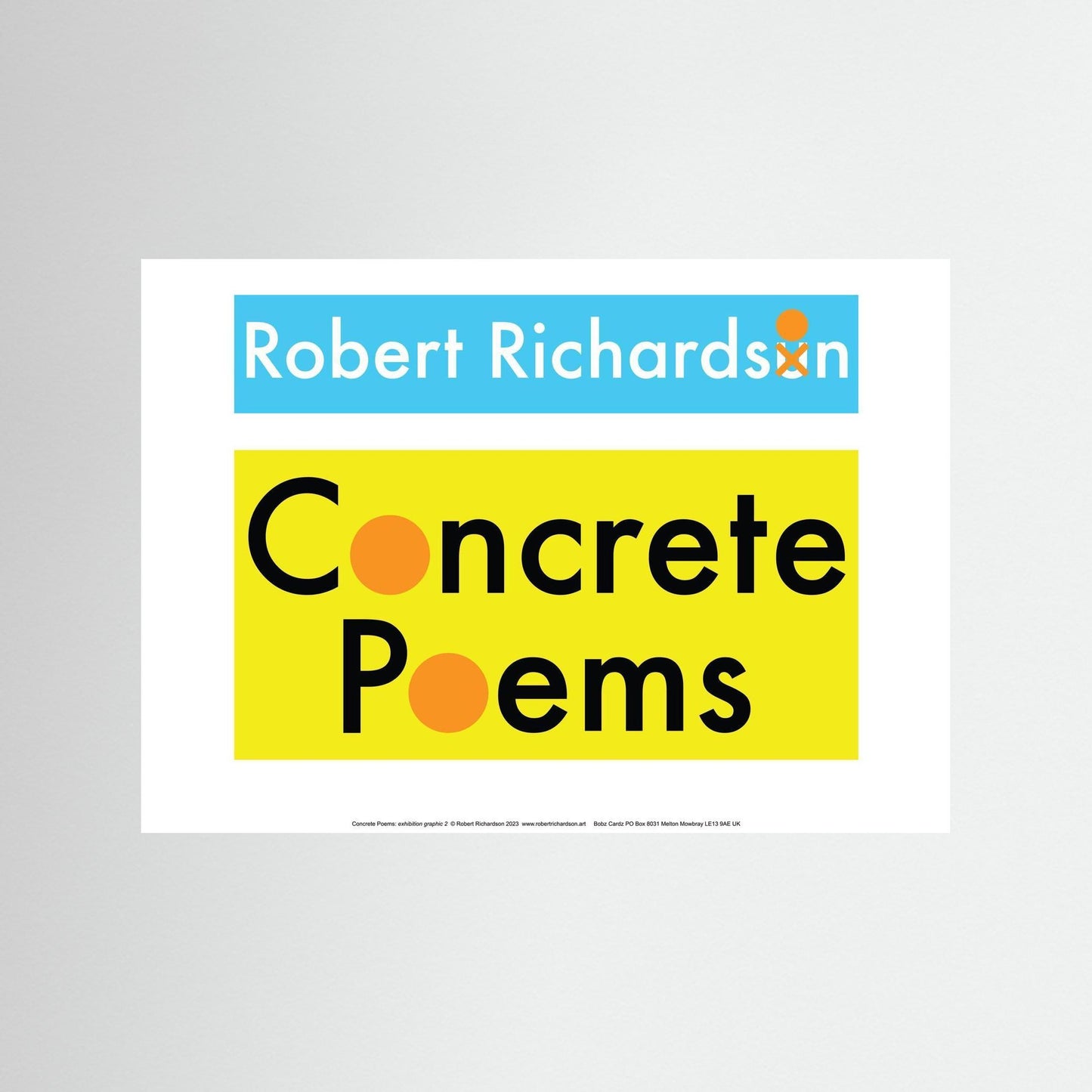 Concrete Poems: exhibition graphic 2