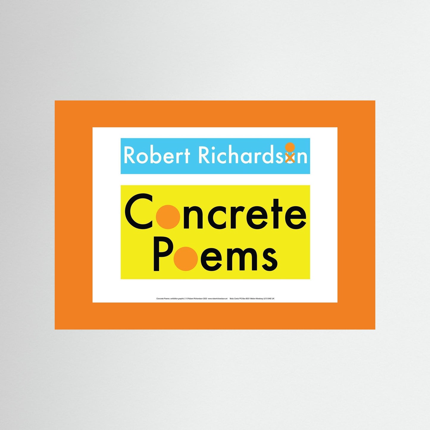 Concrete Poems: exhibition graphic 2