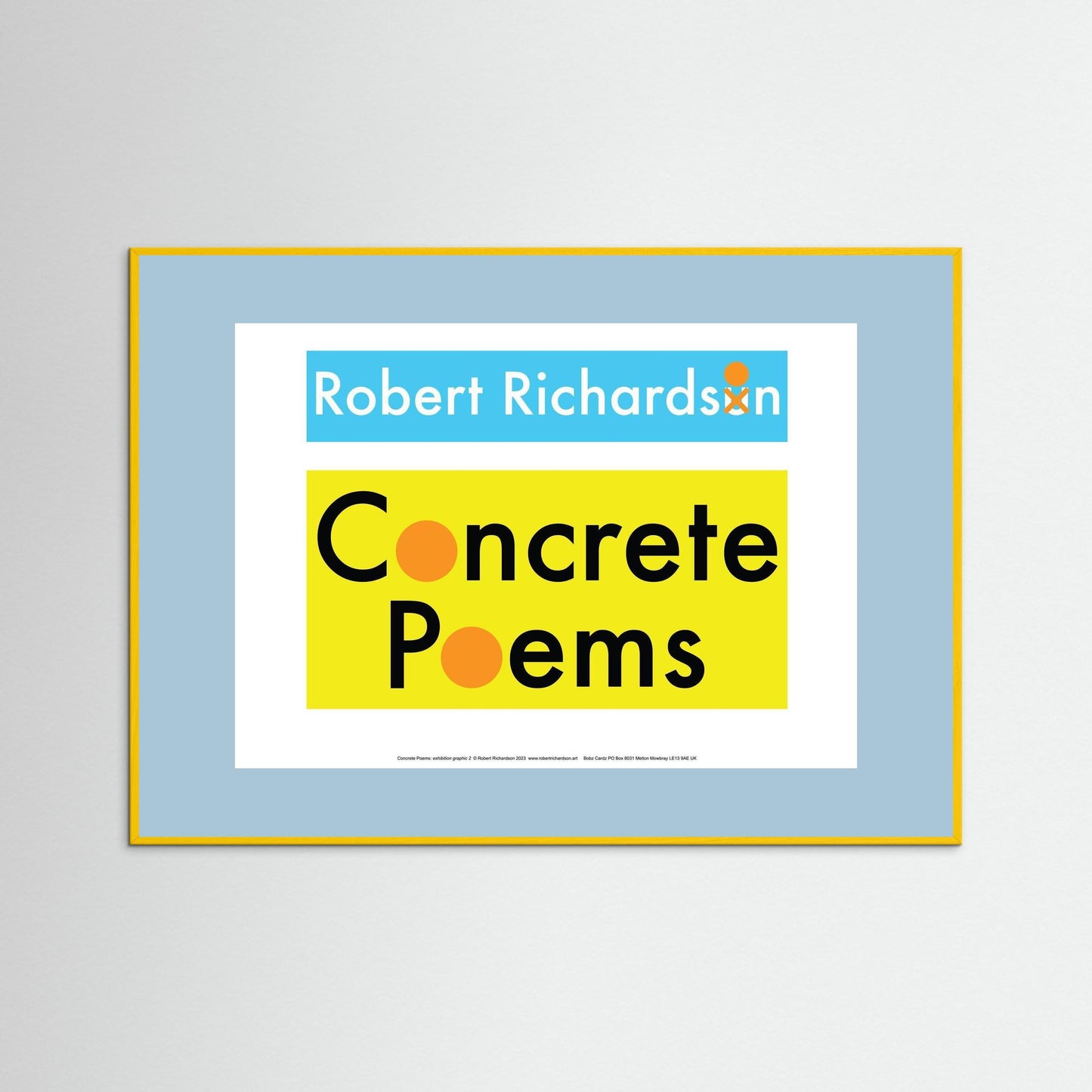 Concrete Poems: exhibition graphic 2