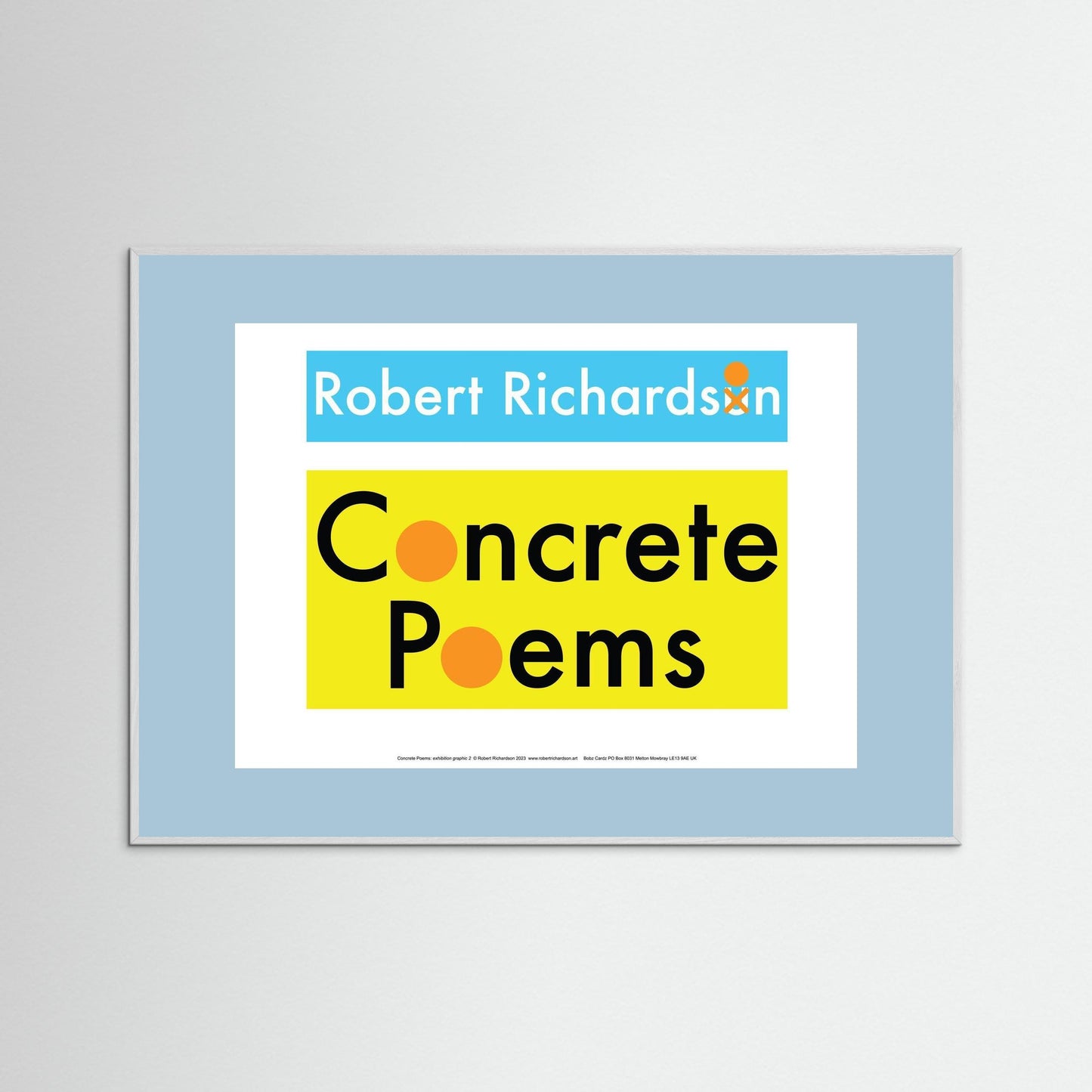 Concrete Poems: exhibition graphic 2