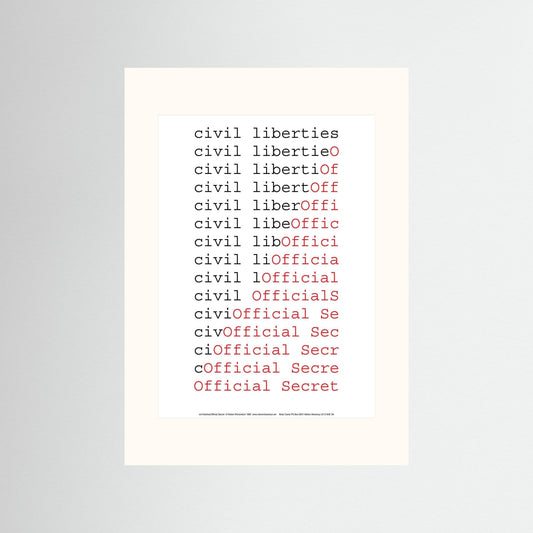 civil liberties/Official Secret