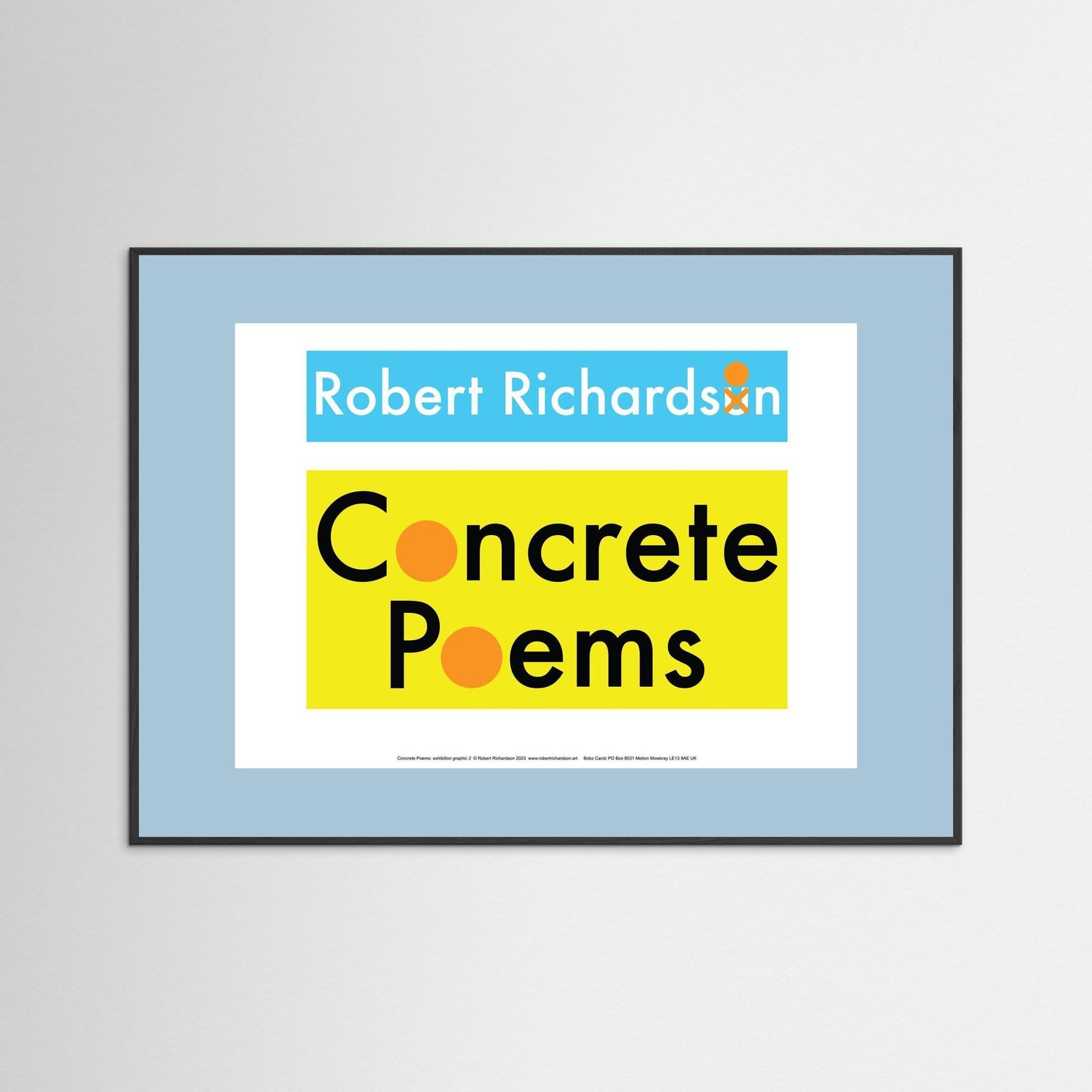 Concrete Poems: exhibition graphic 2