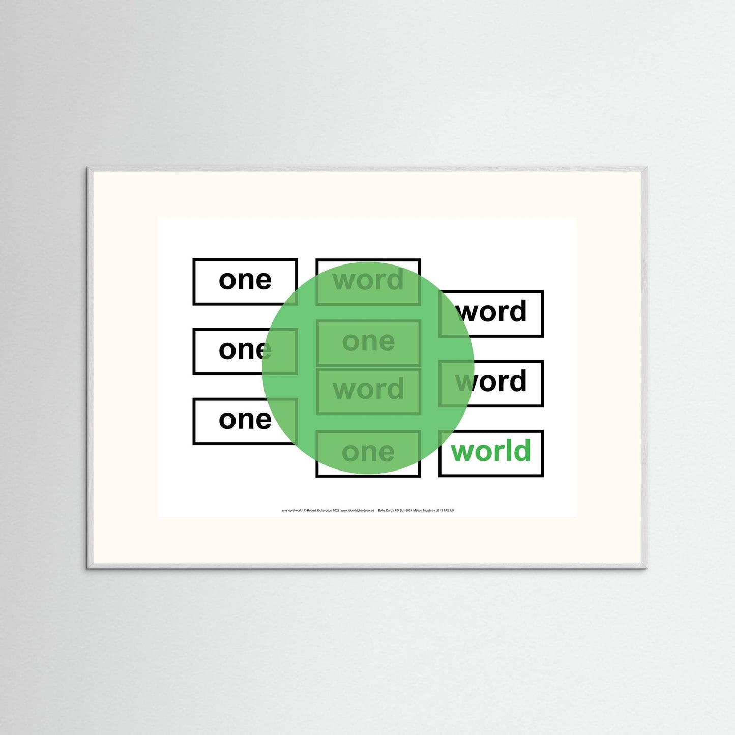 one word world