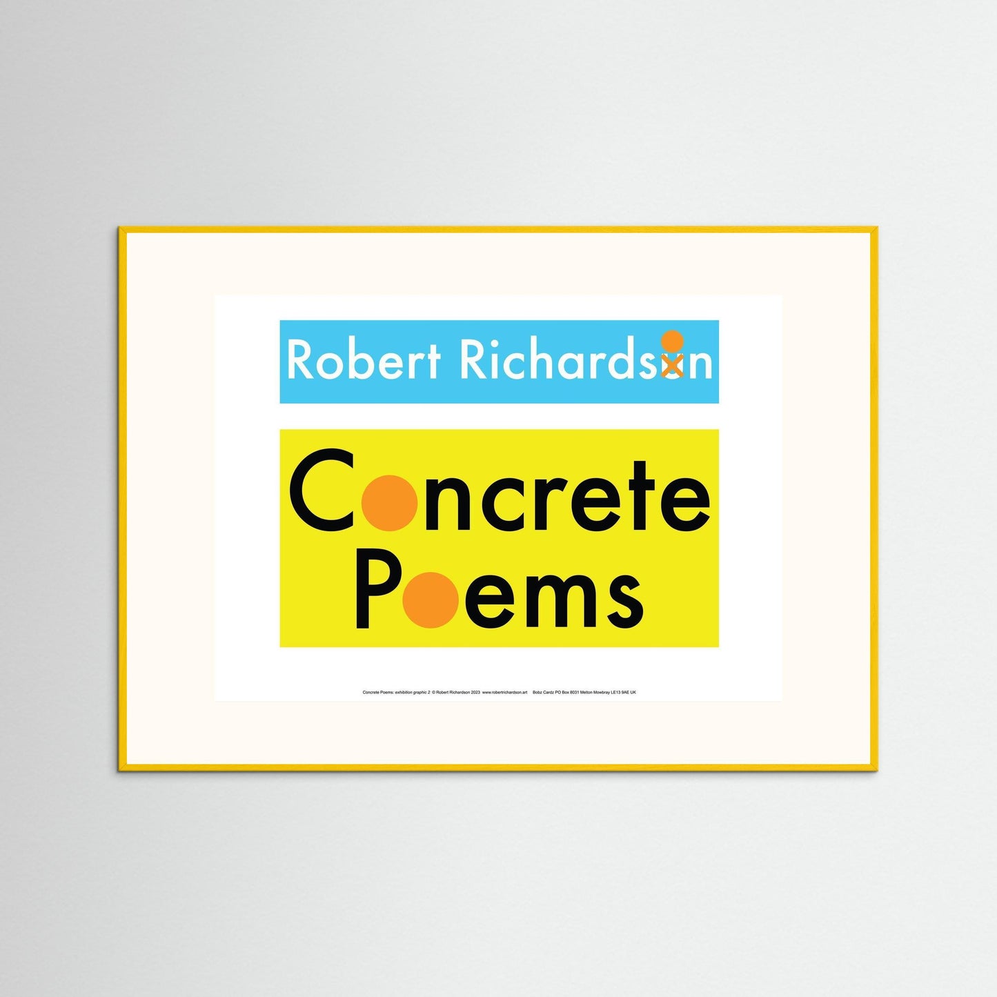 Concrete Poems: exhibition graphic 2