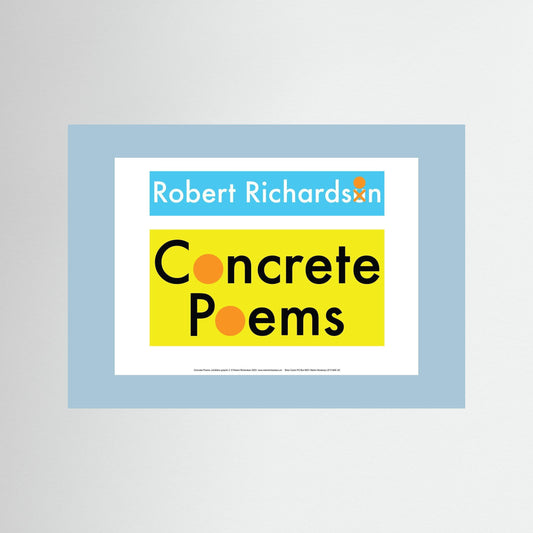 Concrete Poems: exhibition graphic 2