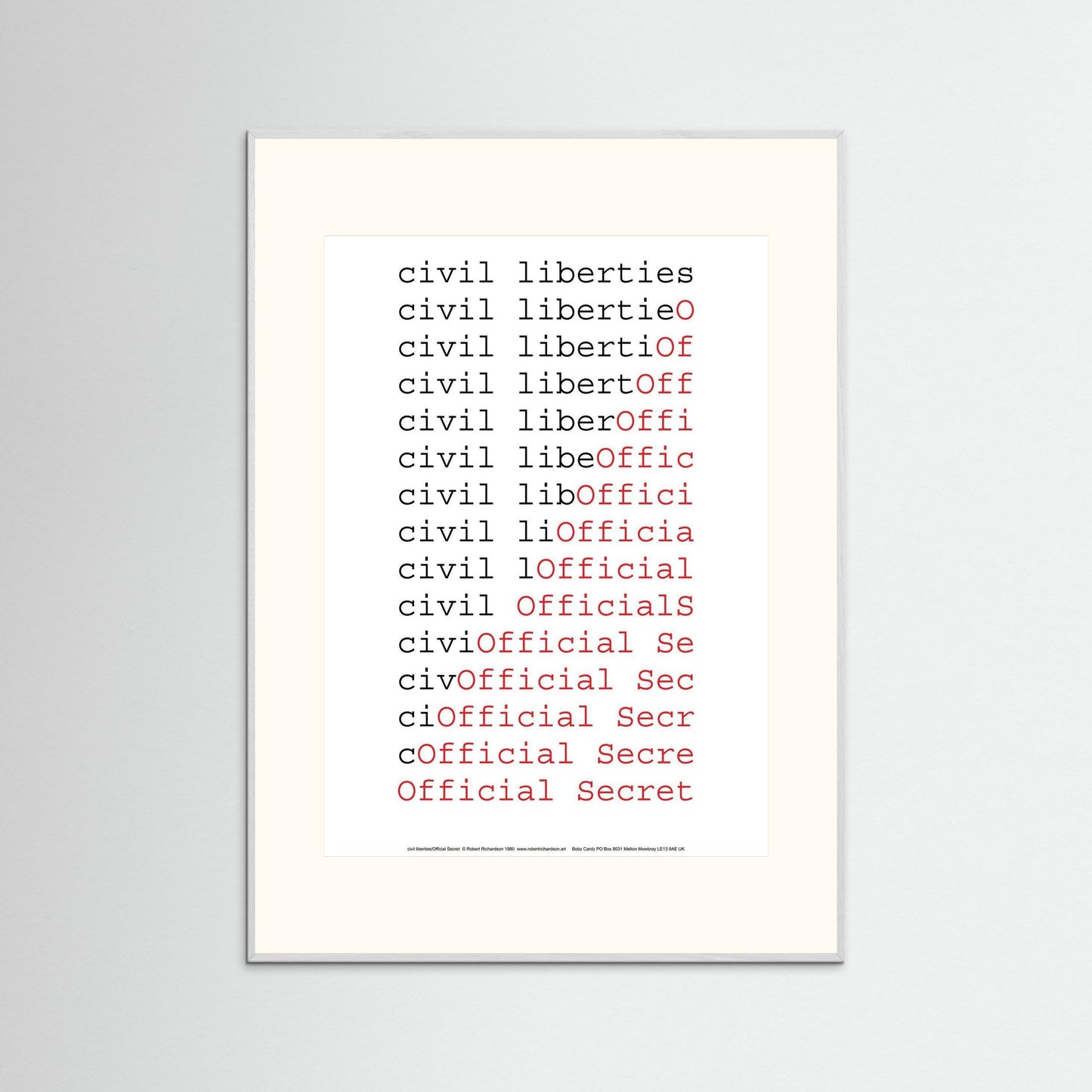 civil liberties/Official Secret