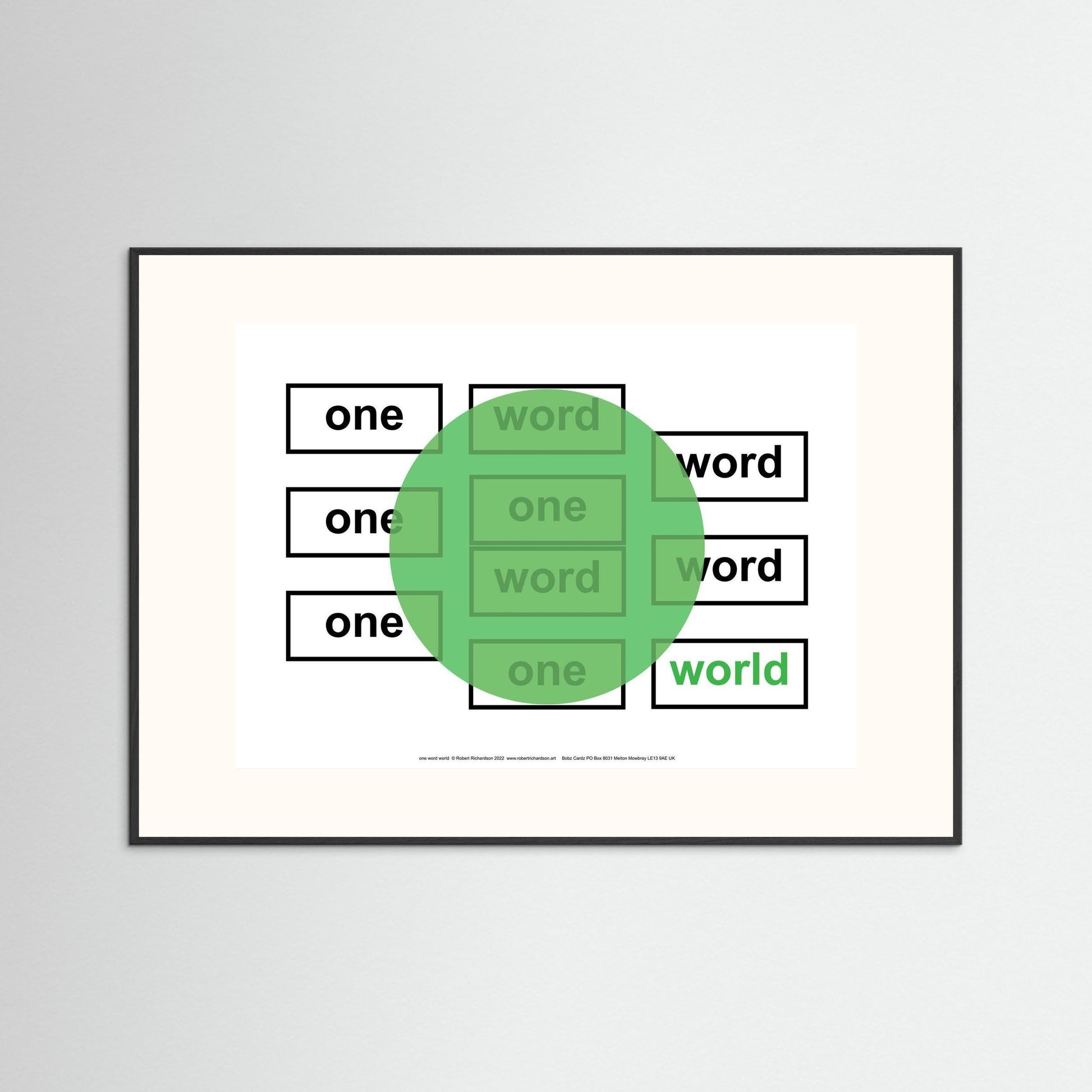 one word world