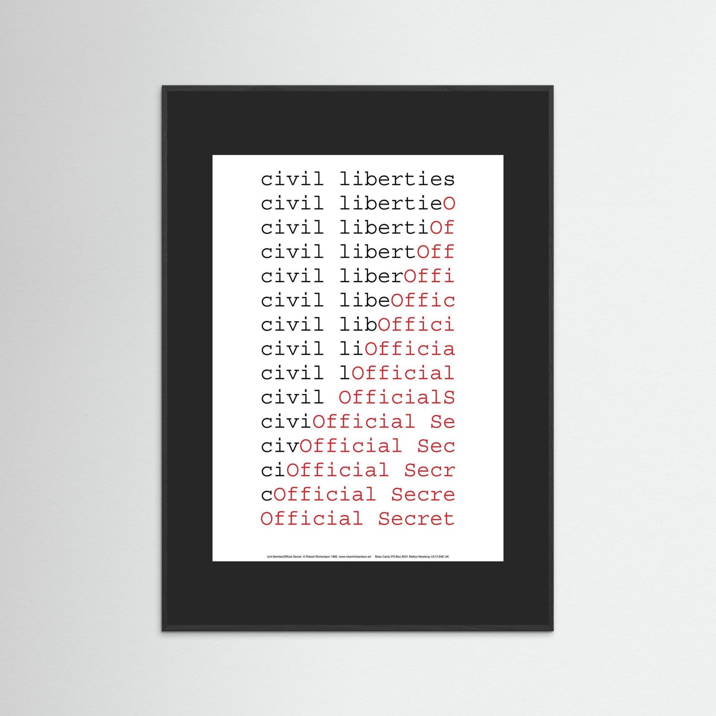 civil liberties/Official Secret