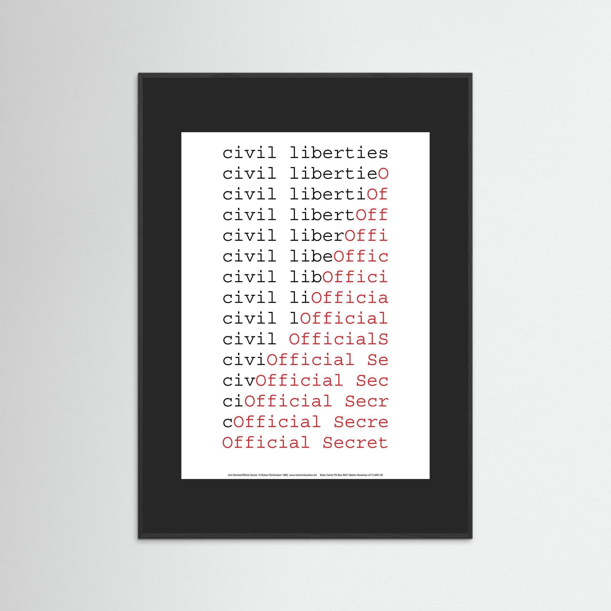 civil liberties/Official Secret