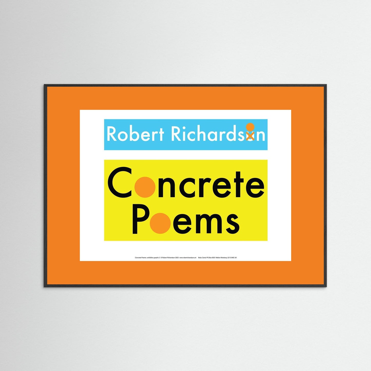 Concrete Poems: exhibition graphic 2