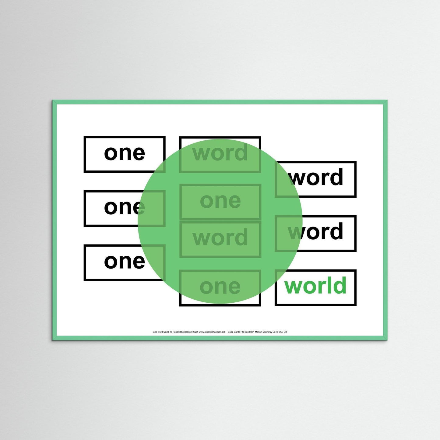 one word world