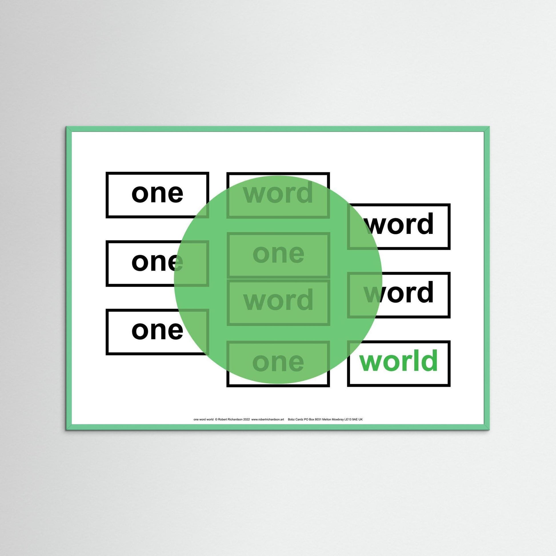 one word world
