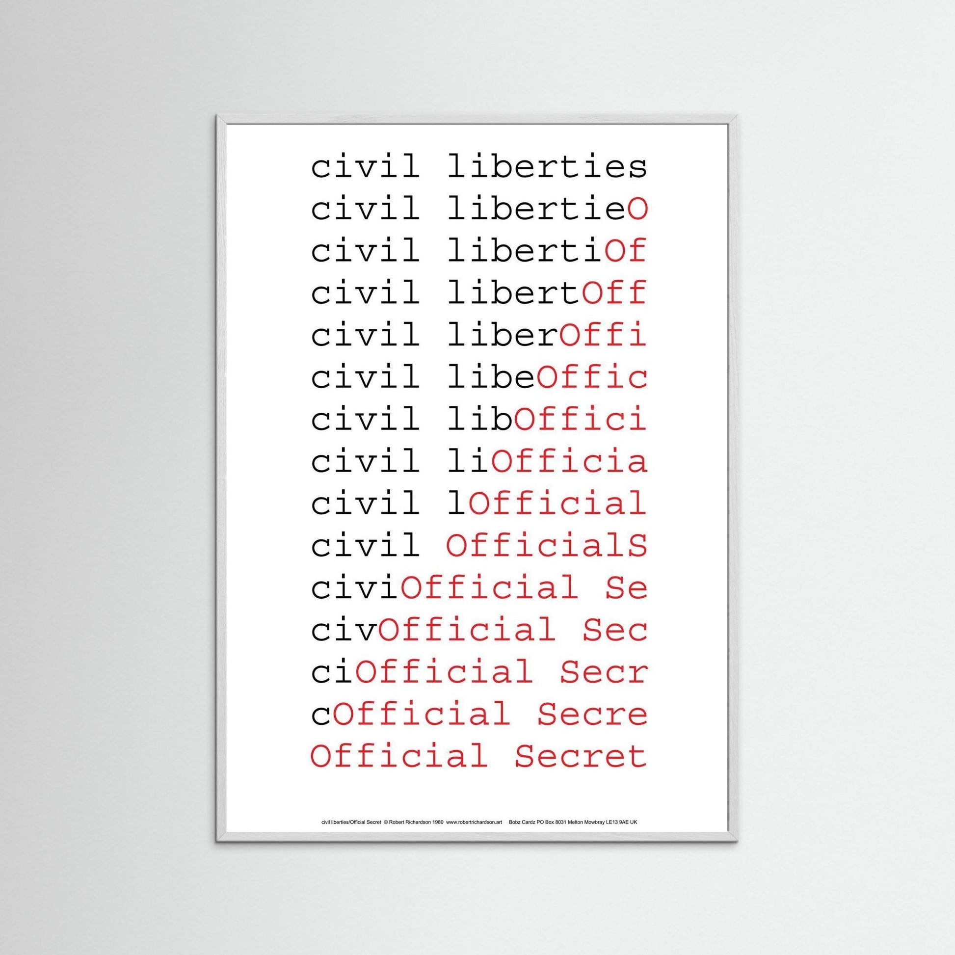 civil liberties/Official Secret
