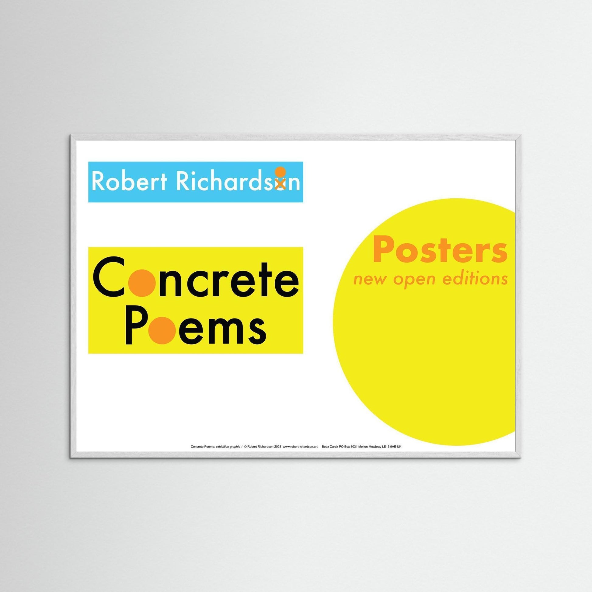 Concrete Poems: exhibition graphic 1
