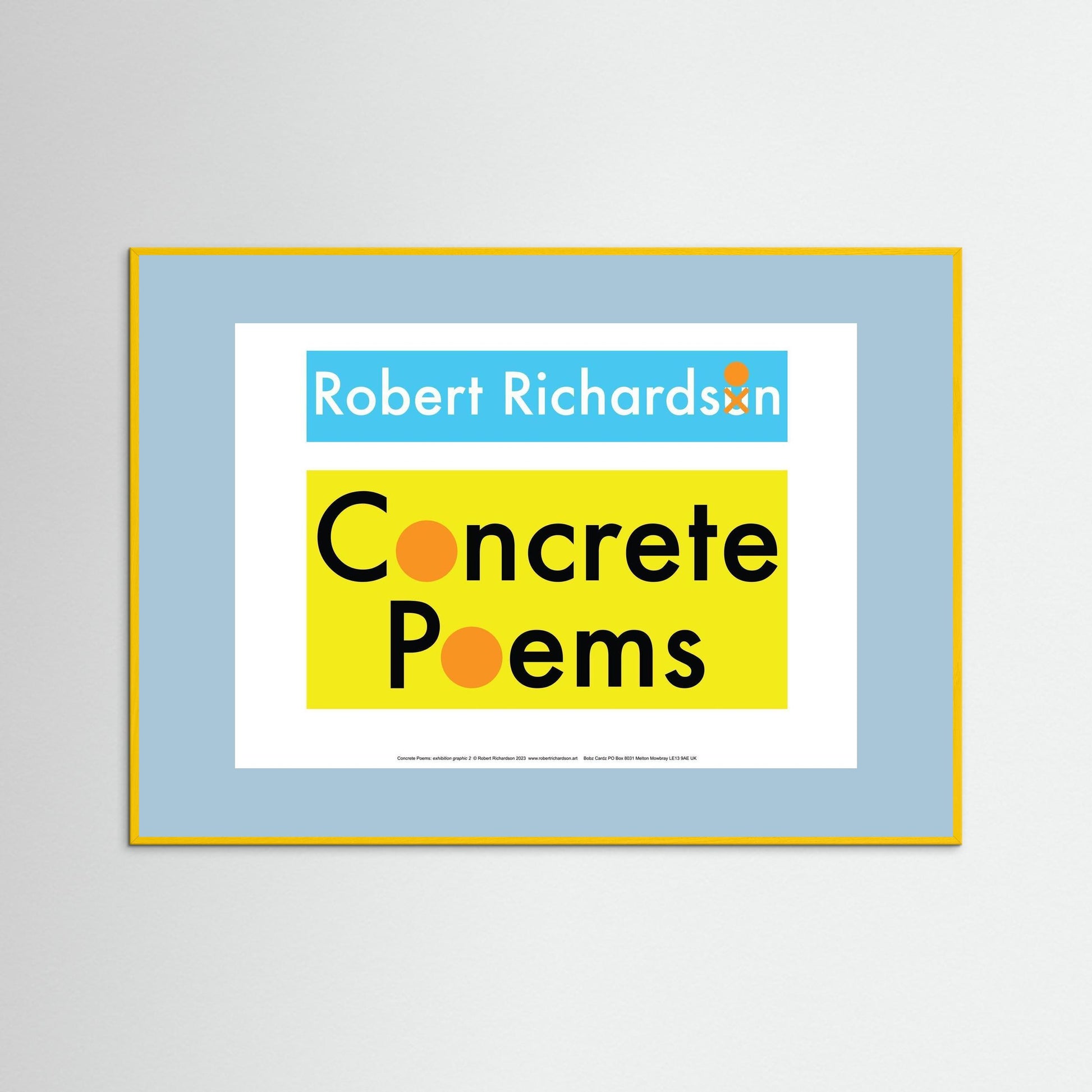 Concrete Poems: exhibition graphic 2