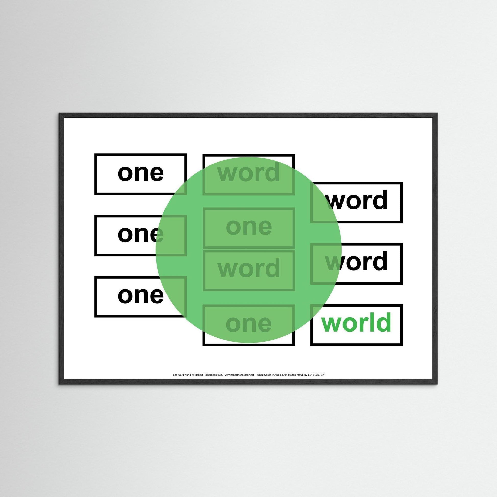 one word world