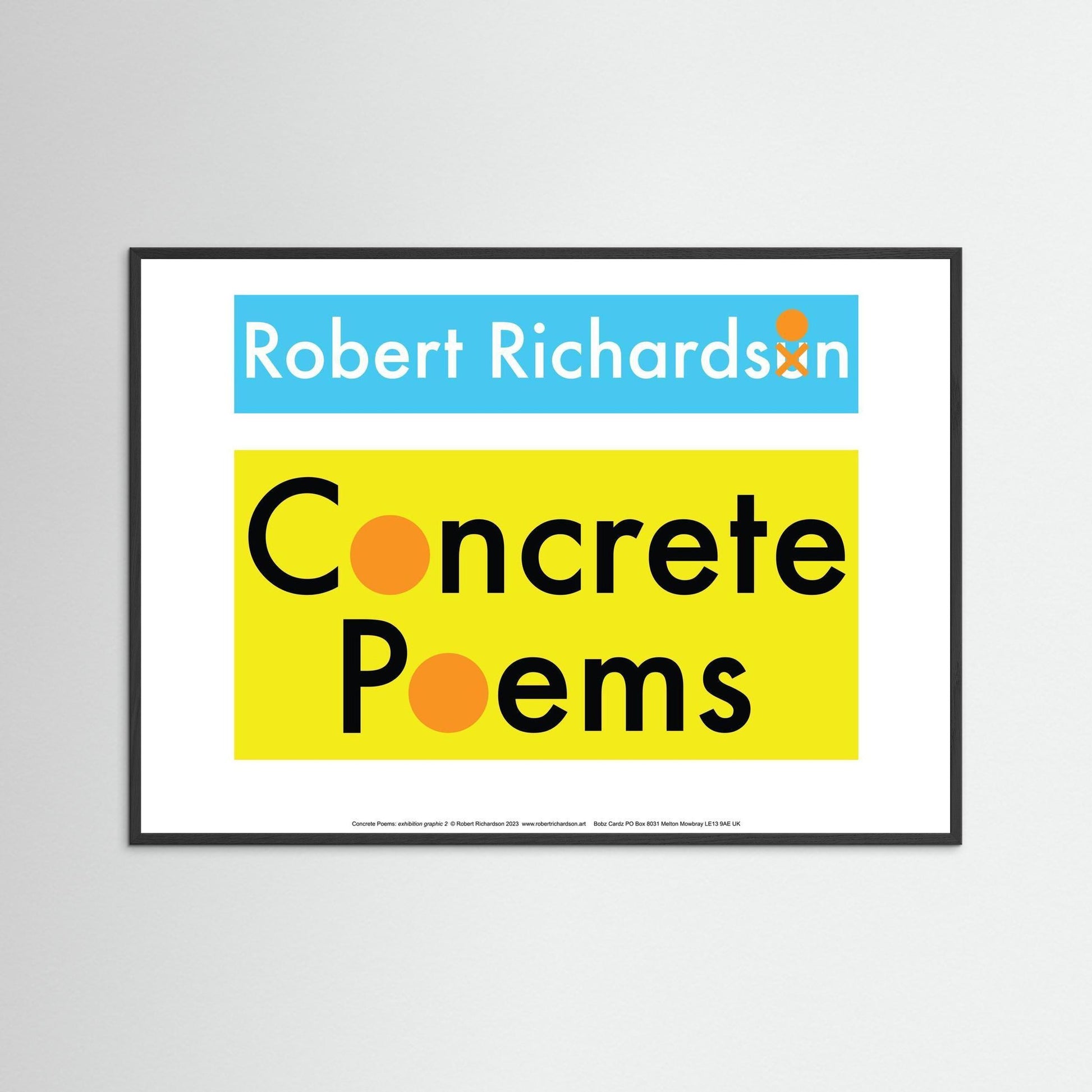 Concrete Poems: exhibition graphic 2
