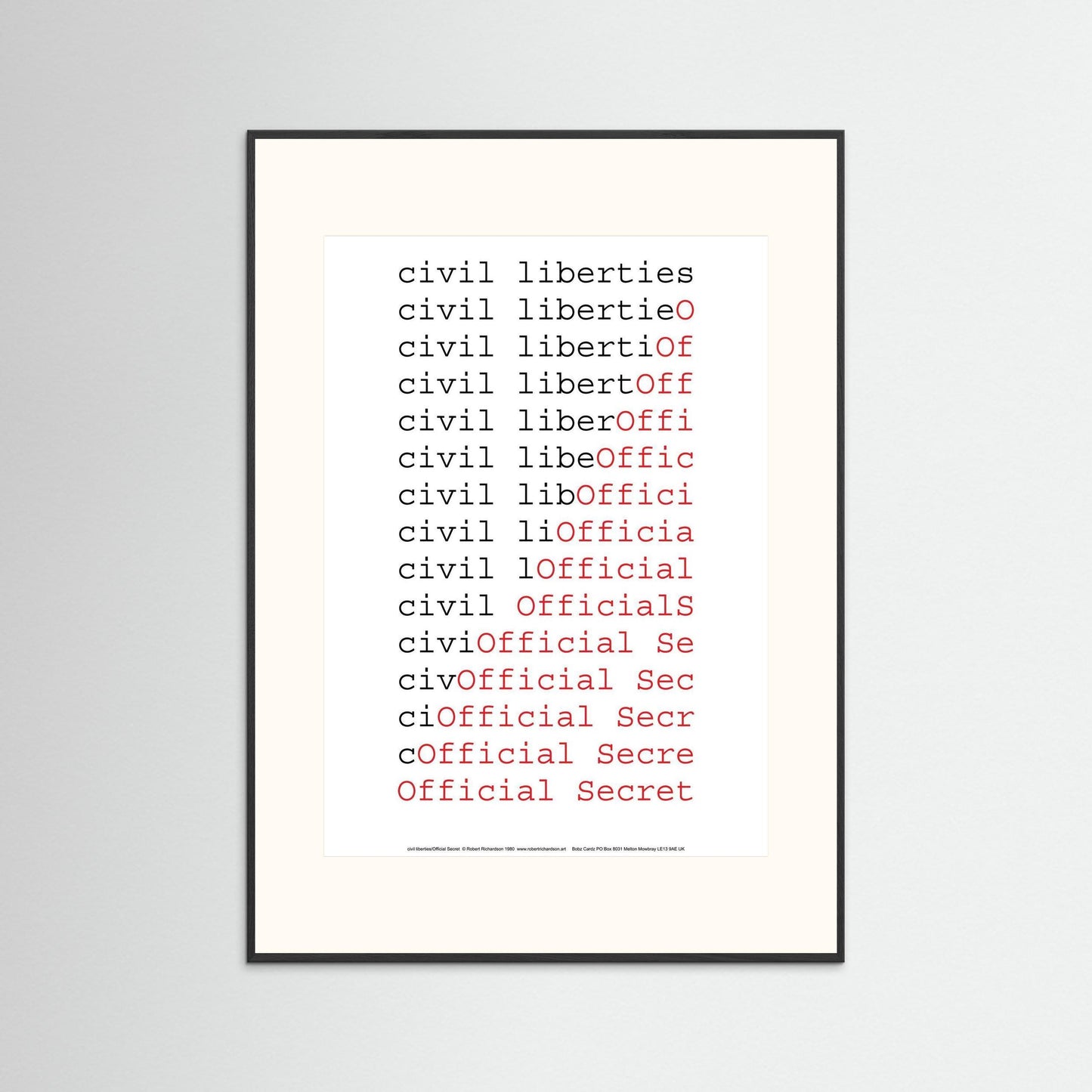 civil liberties/Official Secret