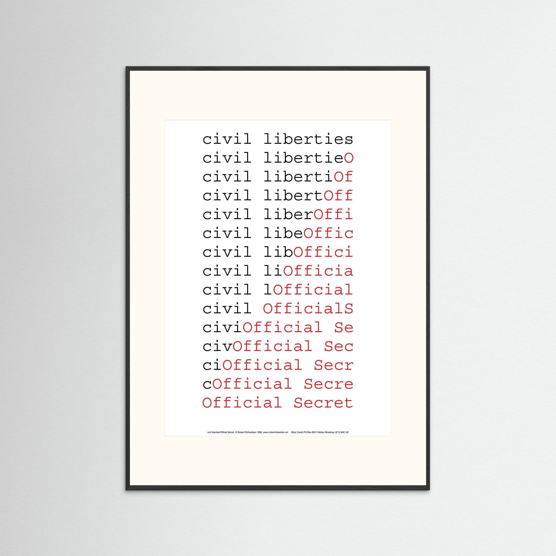 civil liberties/Official Secret
