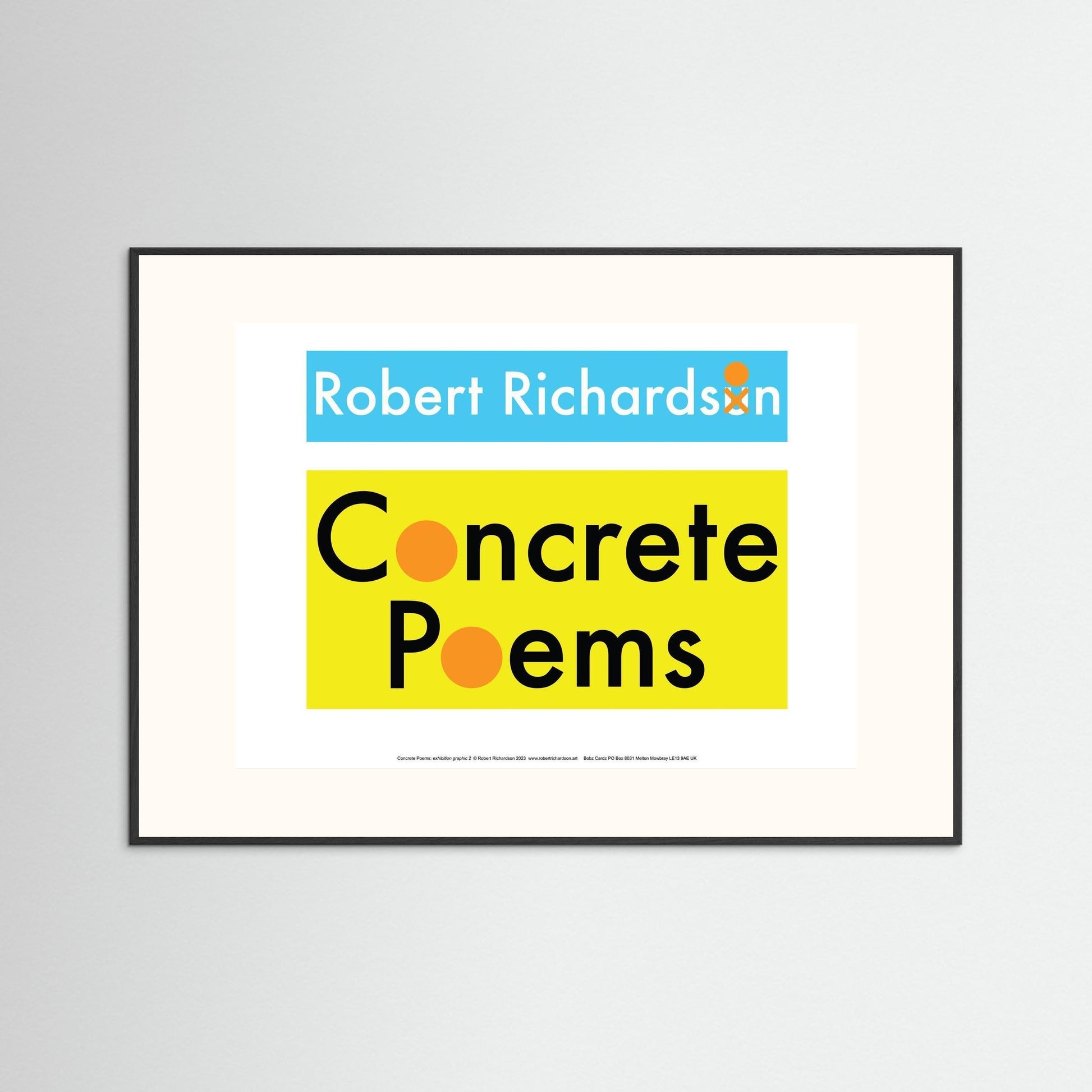 Concrete Poems: exhibition graphic 2