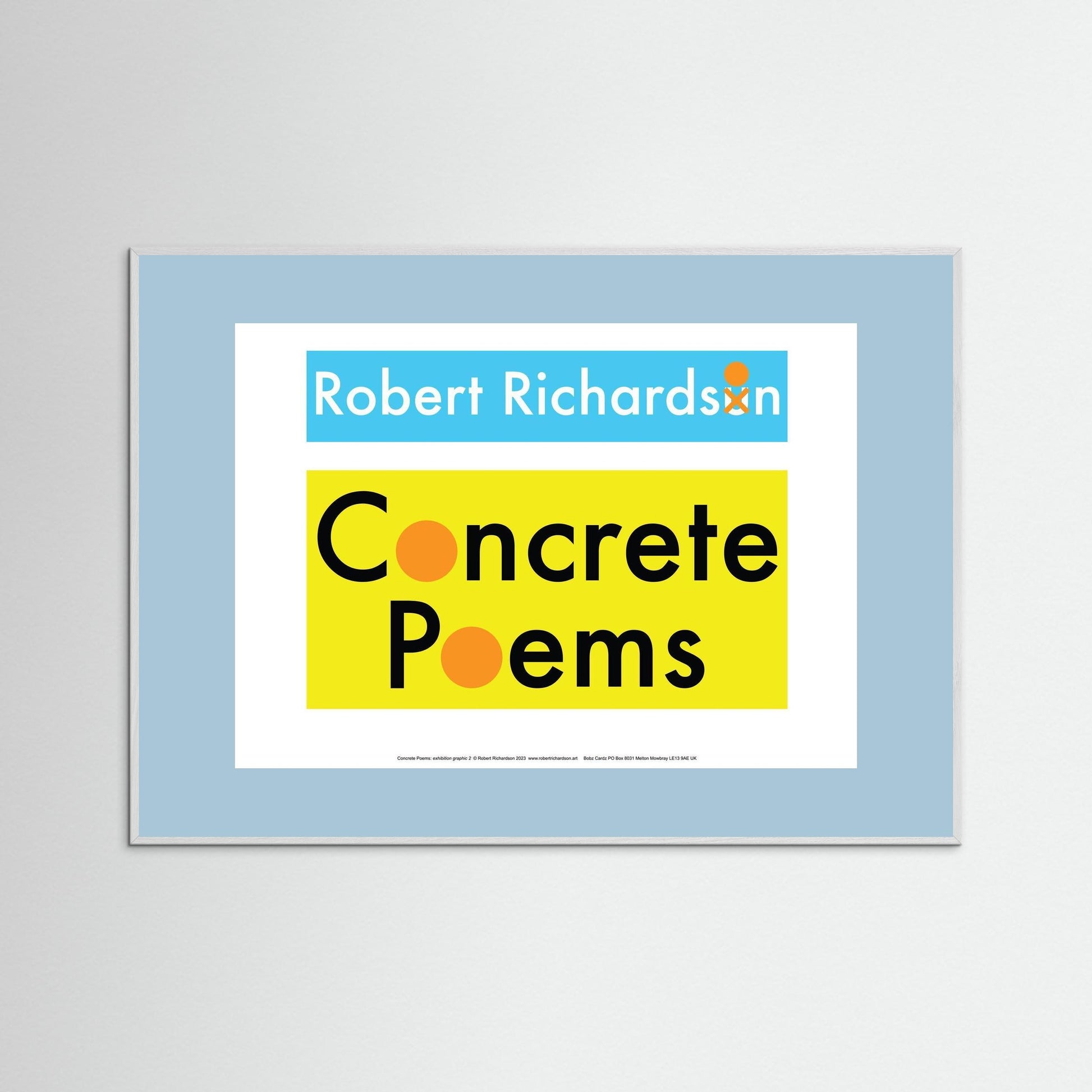 Concrete Poems: exhibition graphic 2