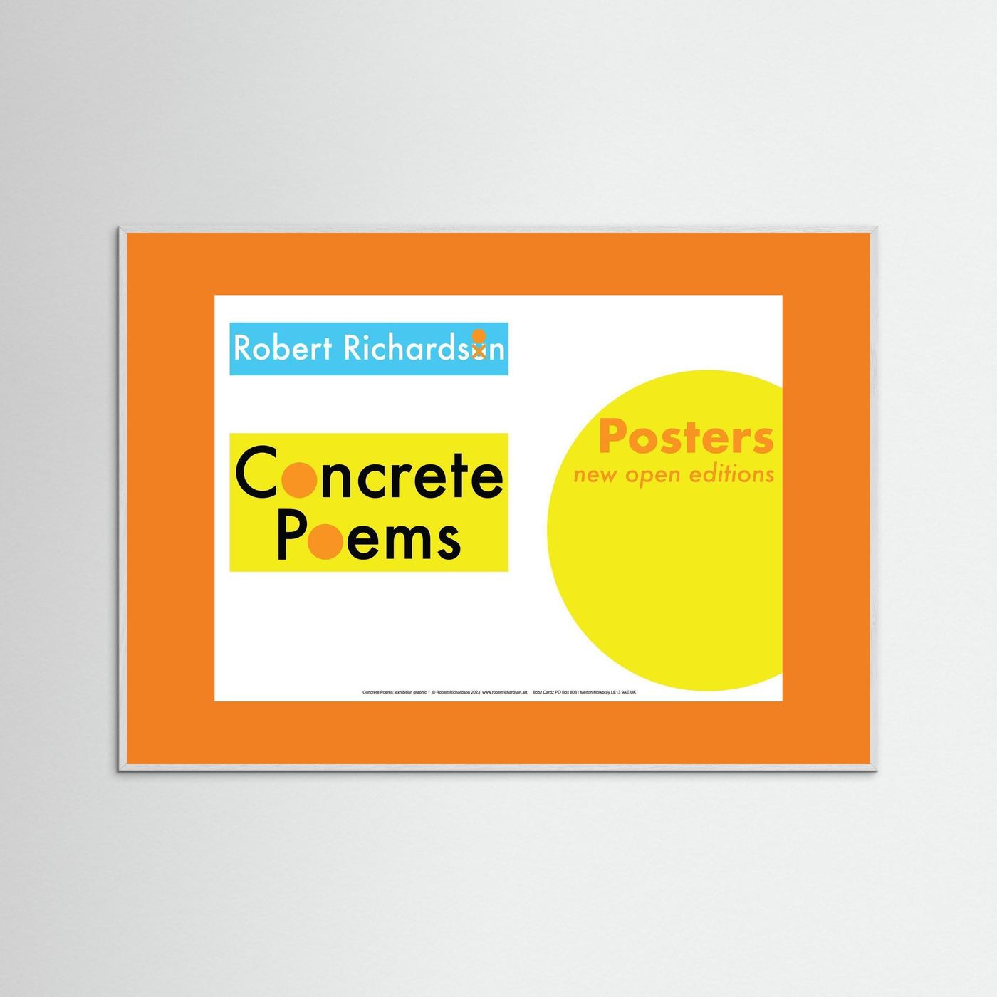 Concrete Poems: exhibition graphic 1