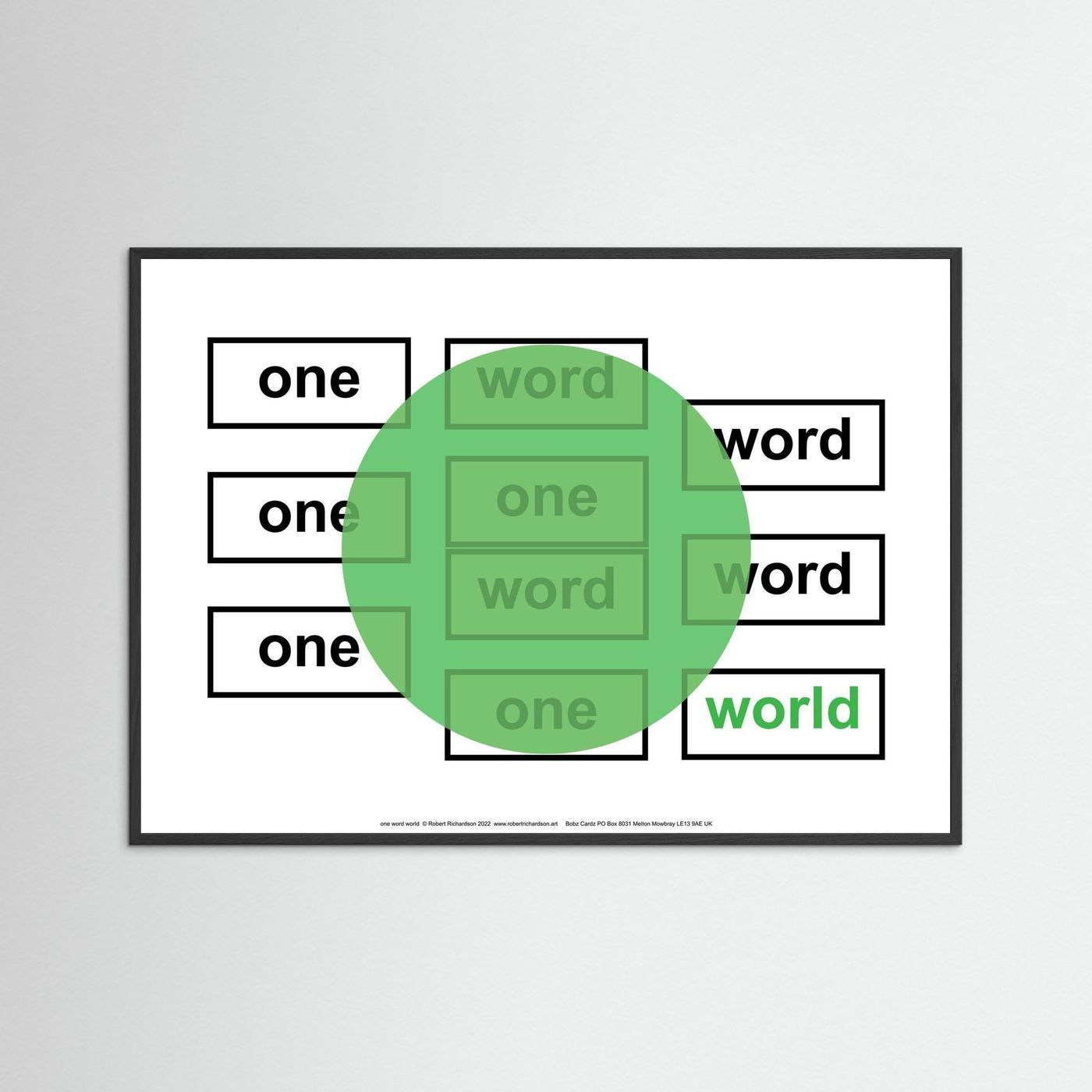 one word world