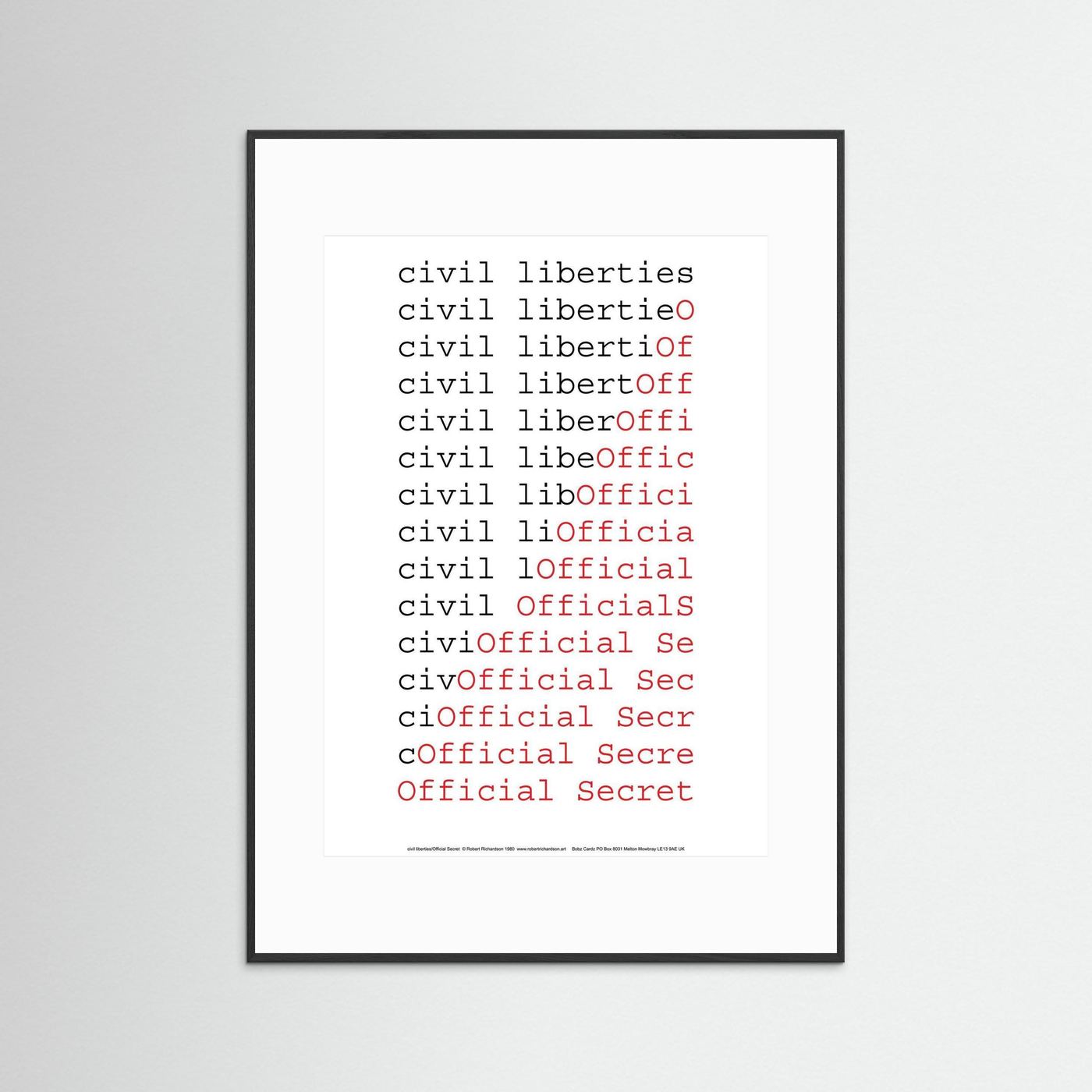 civil liberties/Official Secret