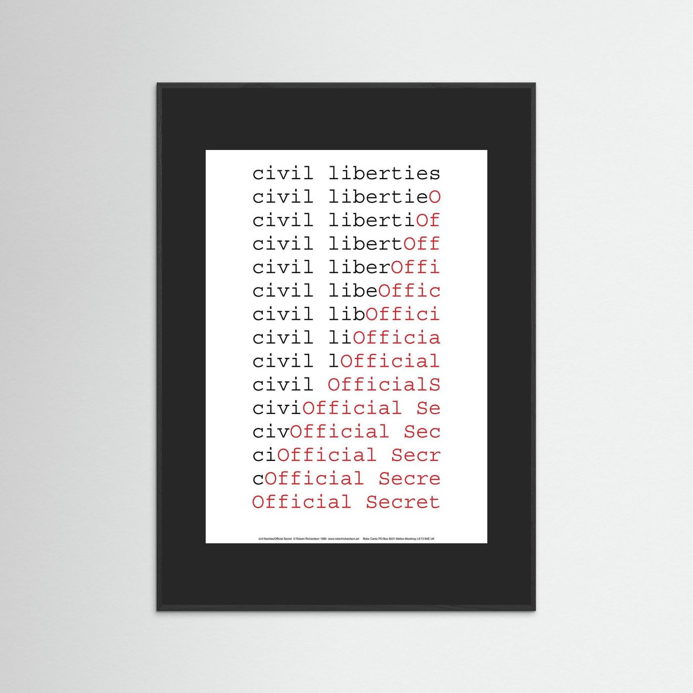 civil liberties/Official Secret