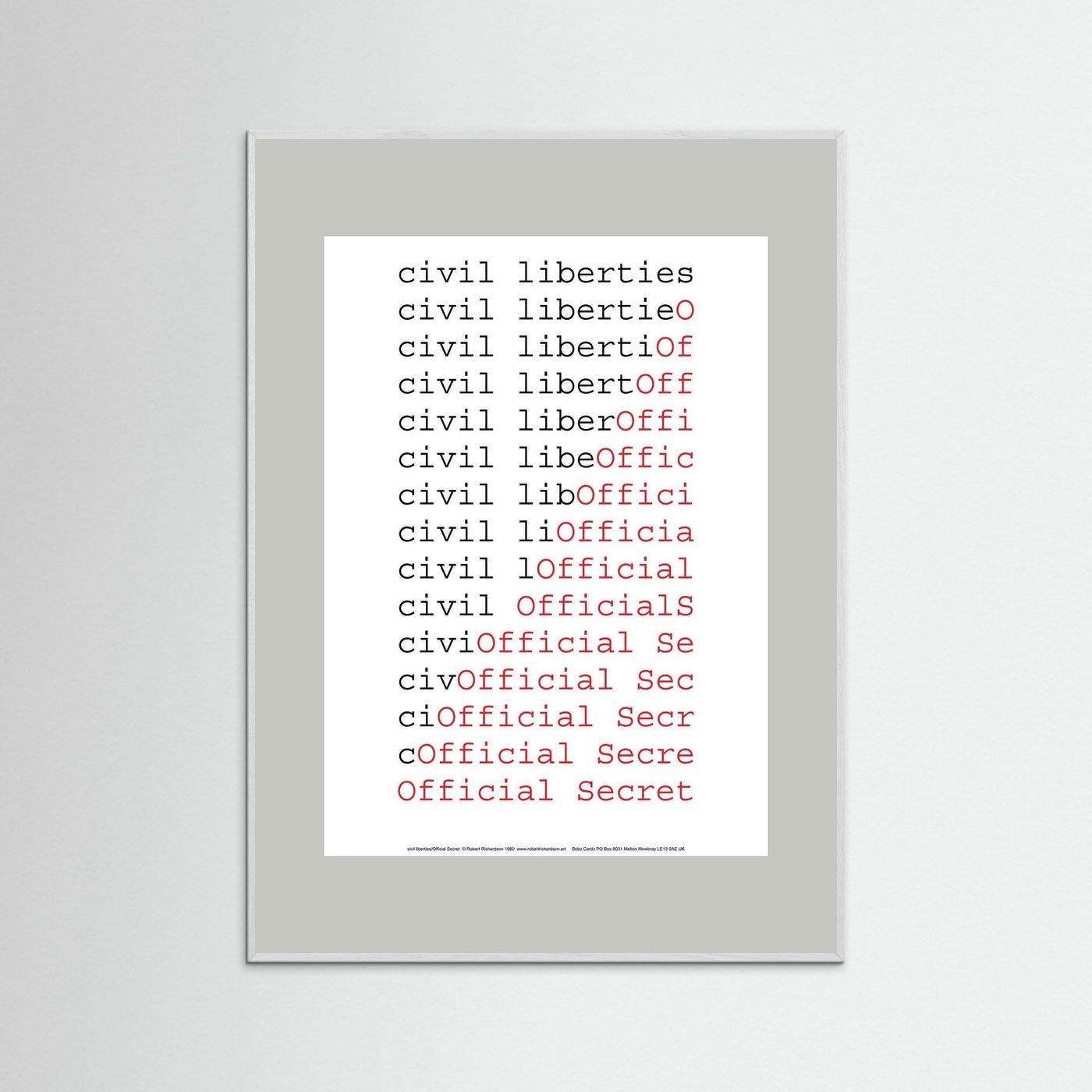civil liberties/Official Secret