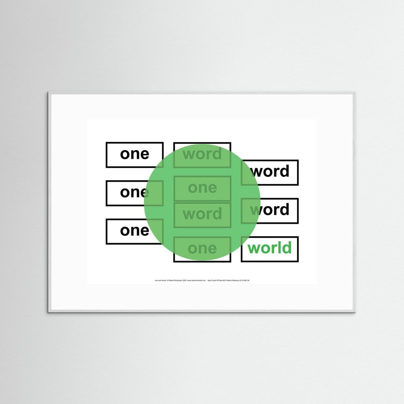 one word world
