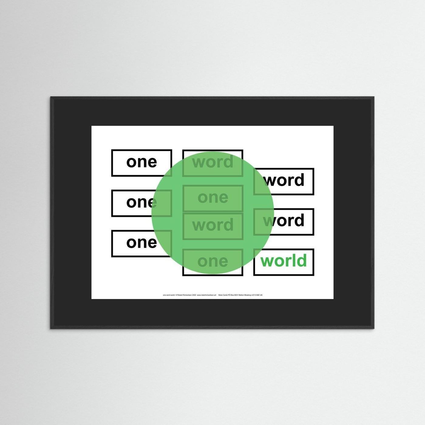 one word world