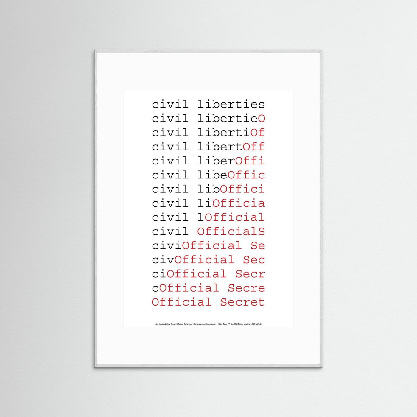 civil liberties/Official Secret