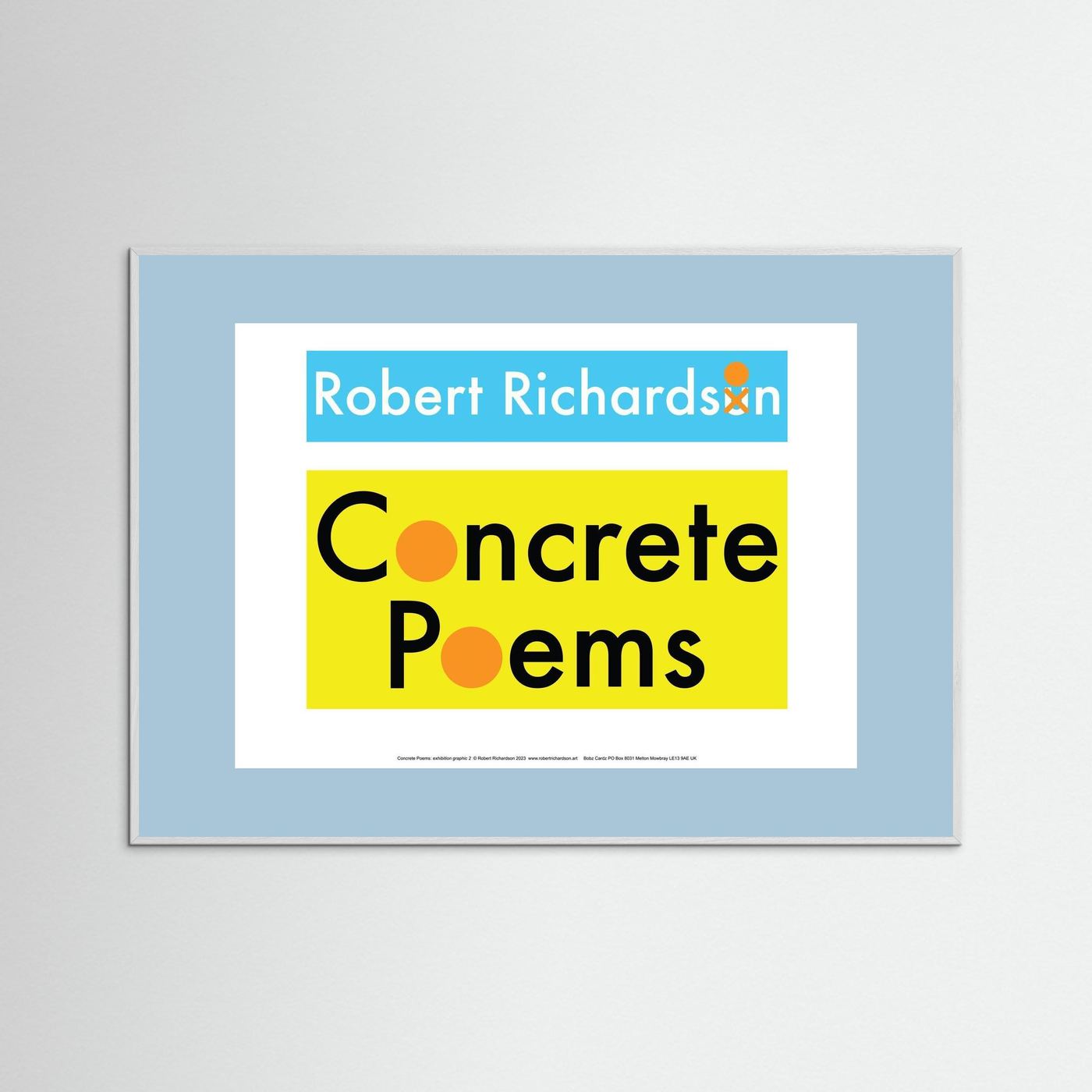 Concrete Poems: exhibition graphic 2