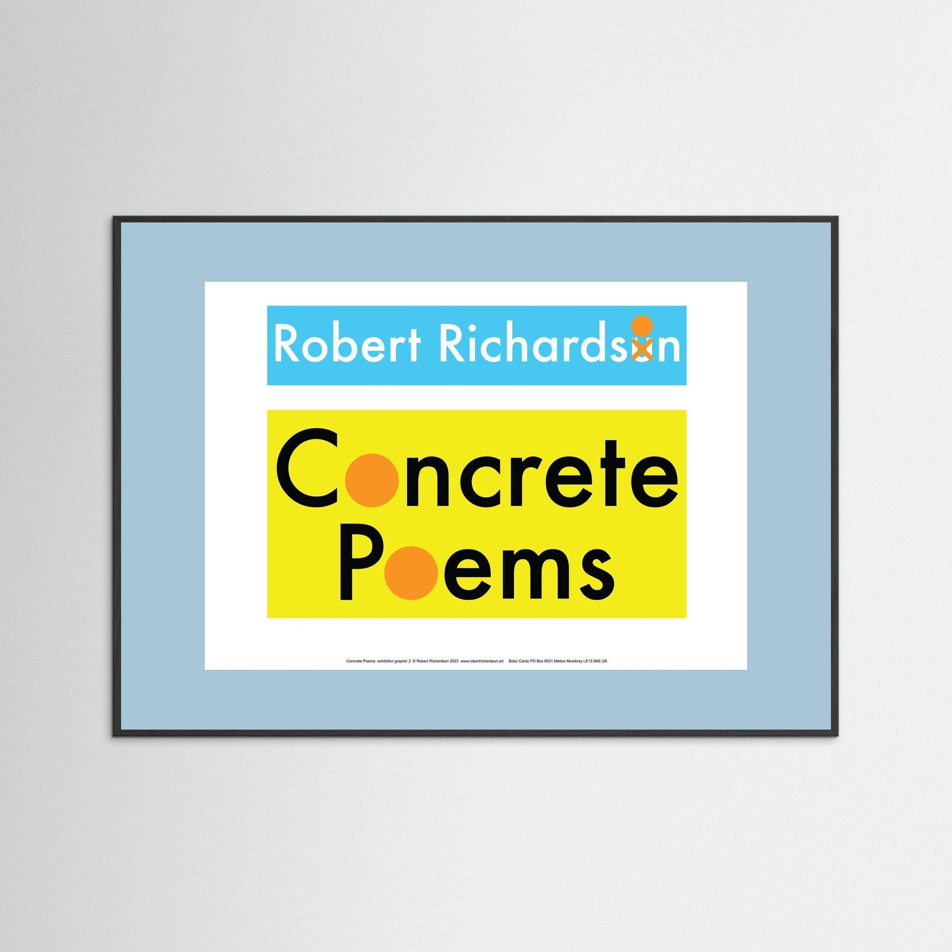 Concrete Poems: exhibition graphic 2