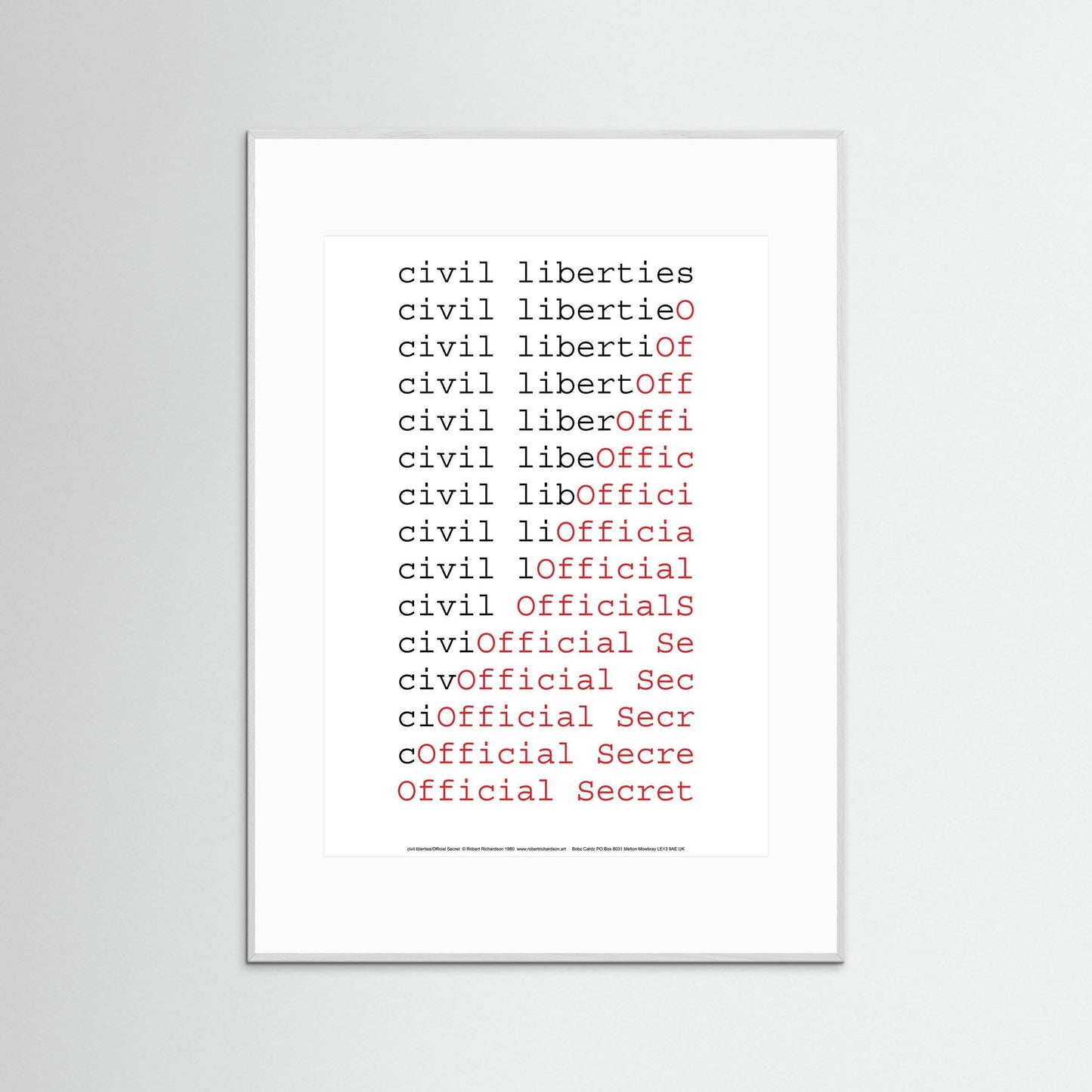 civil liberties/Official Secret