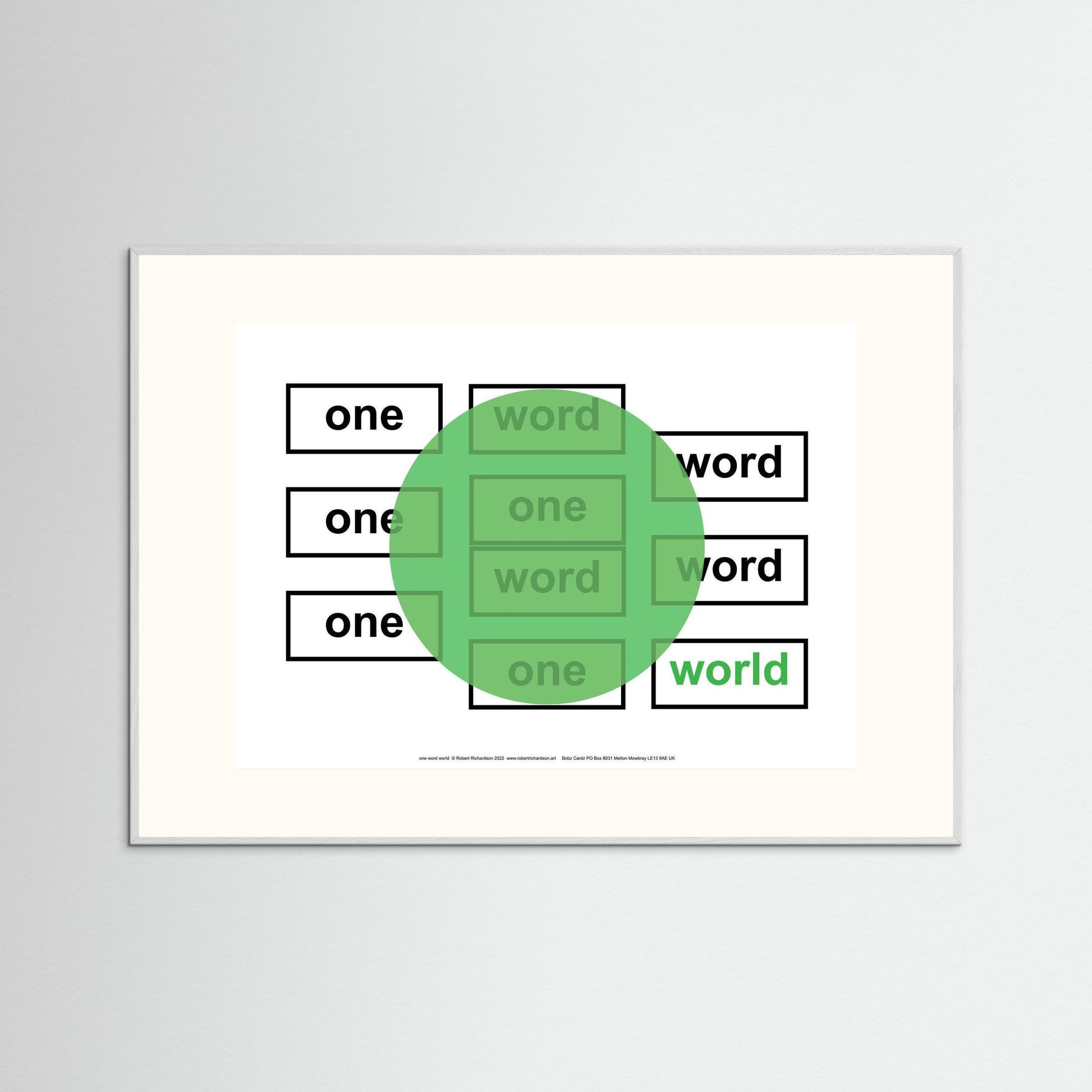 one word world