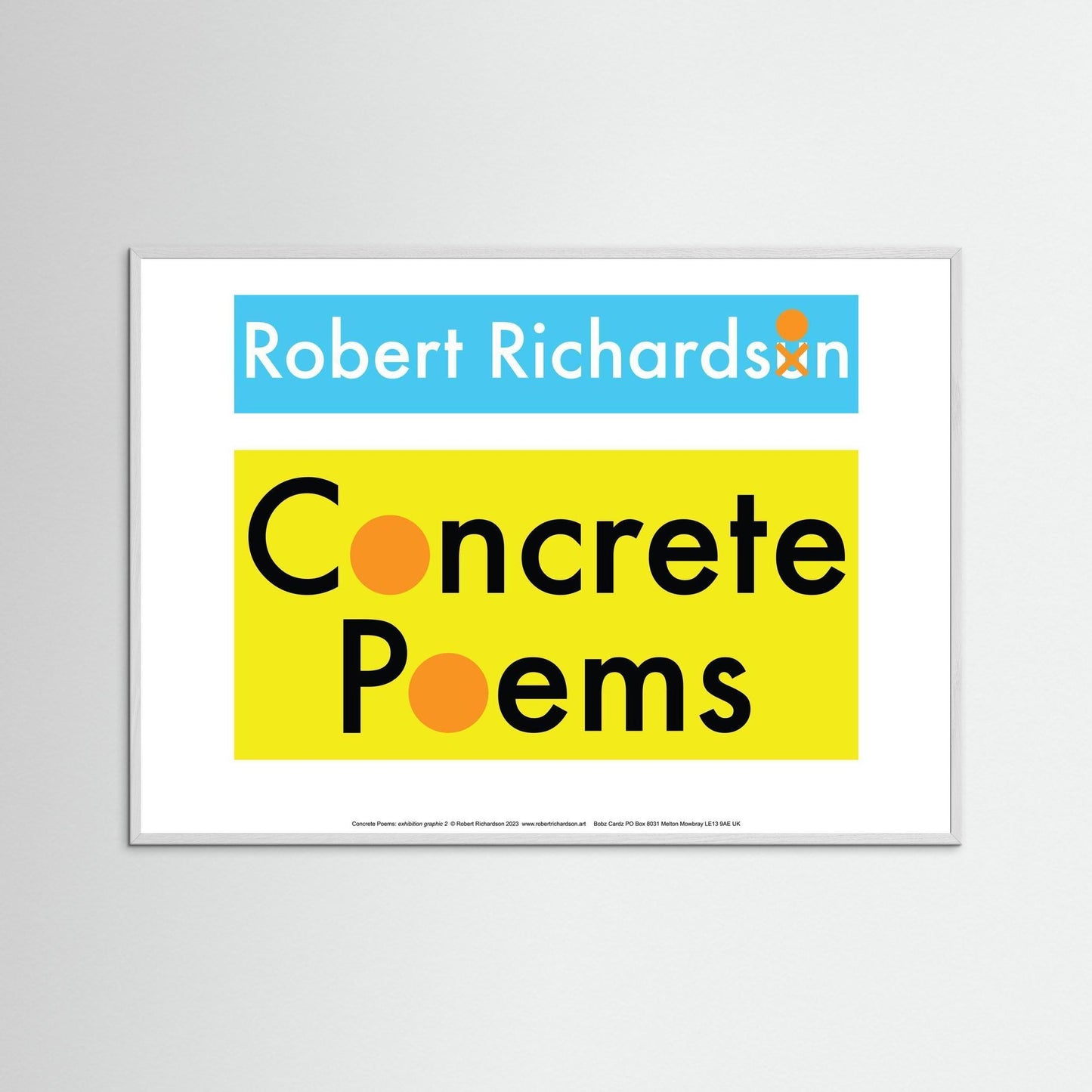 Concrete Poems: exhibition graphic 2