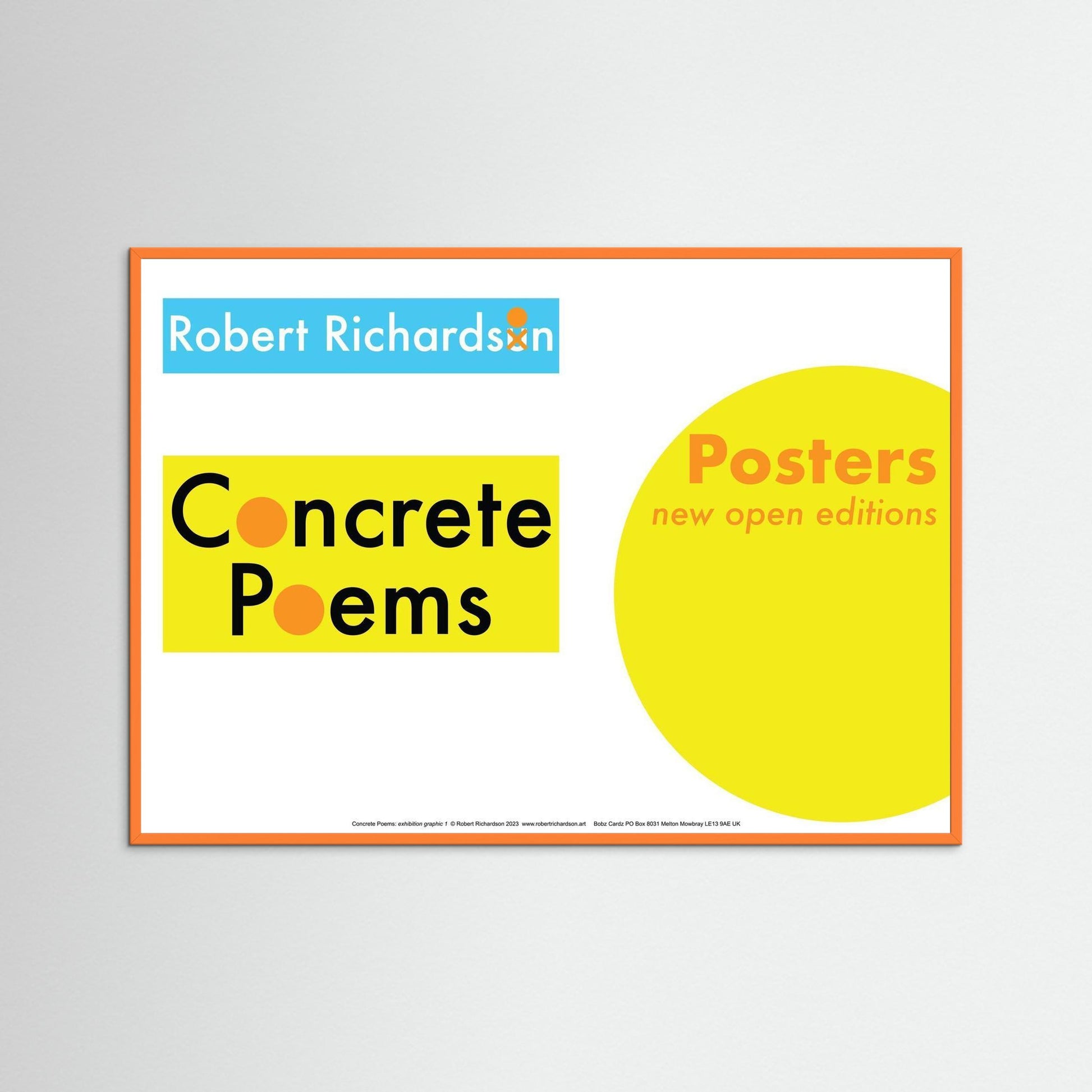 Concrete Poems: exhibition graphic 1