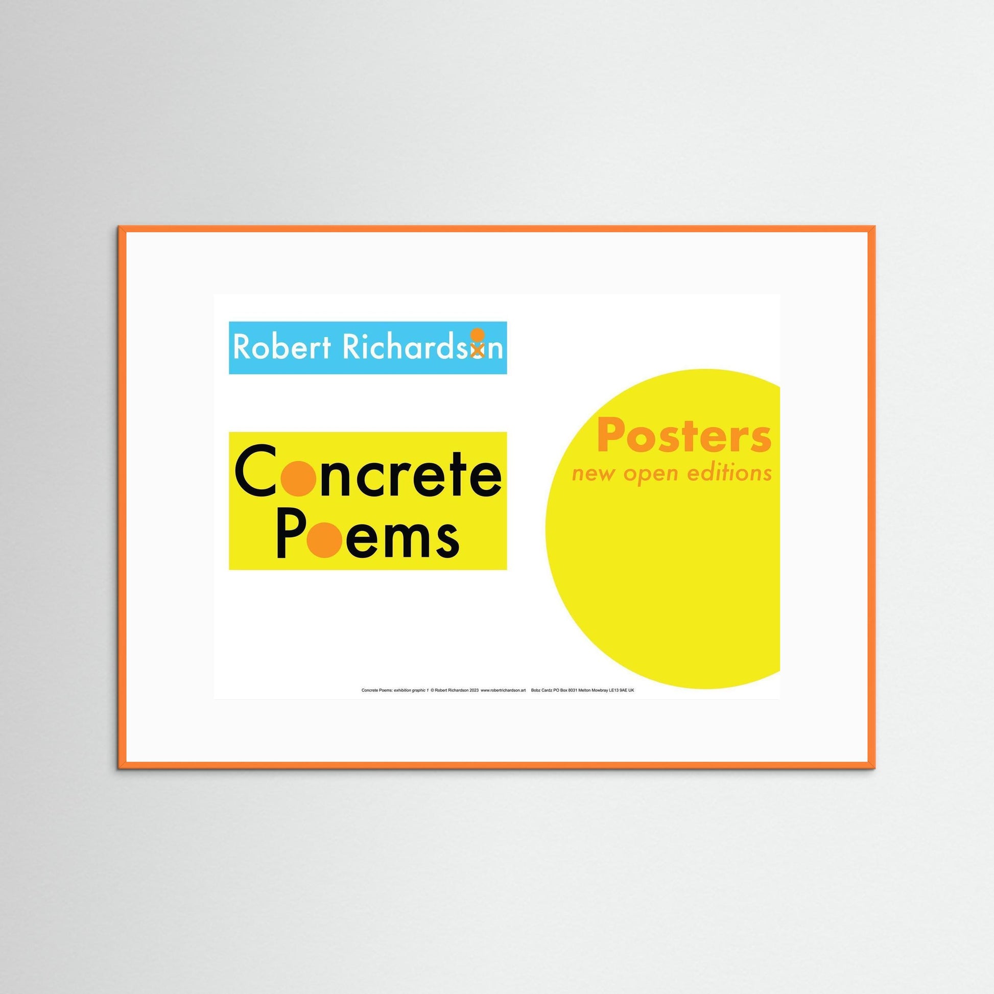 Concrete Poems: exhibition graphic 1