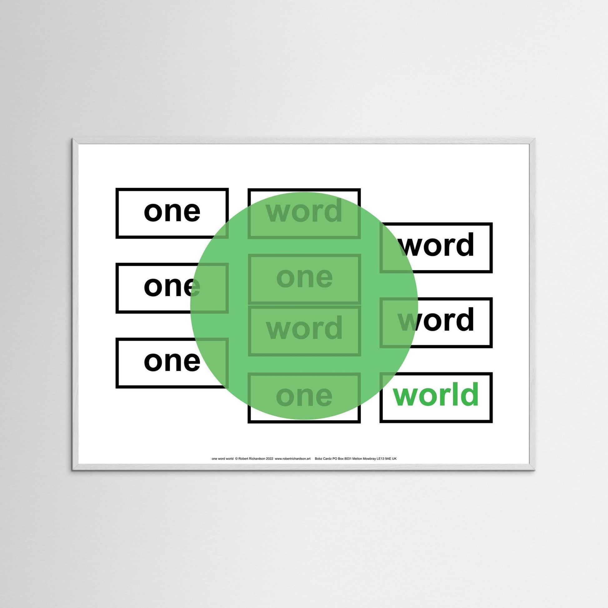 one word world