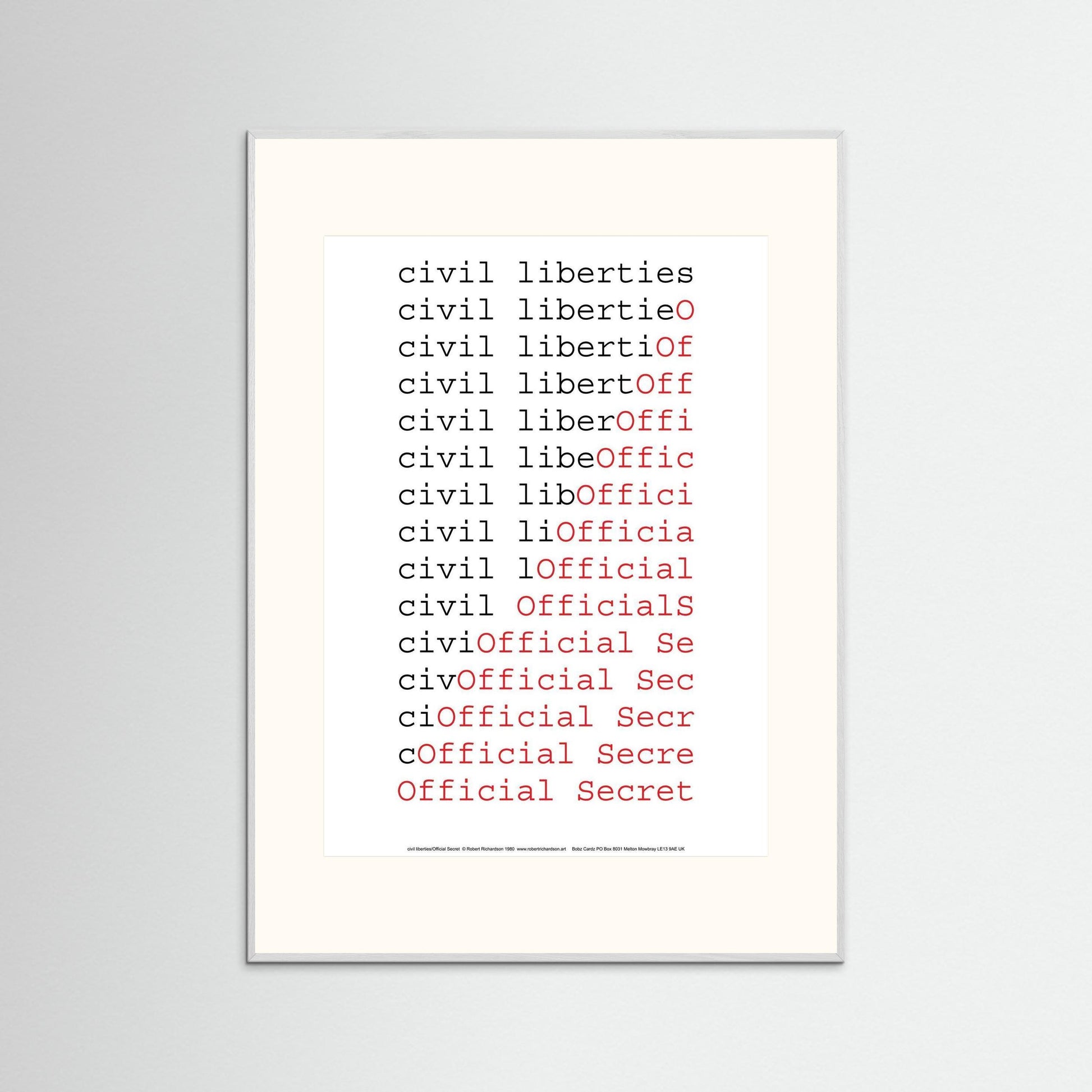 civil liberties/Official Secret